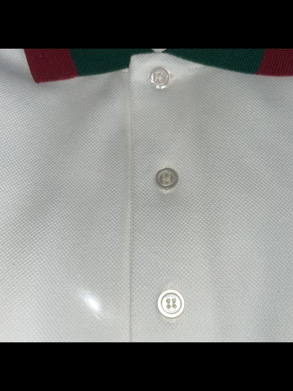 Gucci Classic Web Collar Polo Shirt